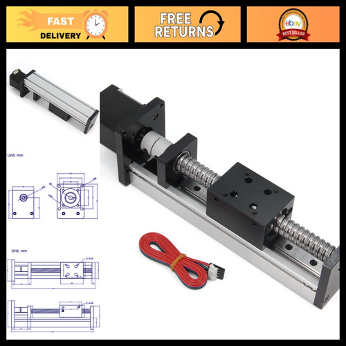 100mm linear rail guide - linear, &