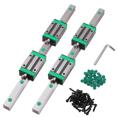 2pcs linear guide rail - guide, kit