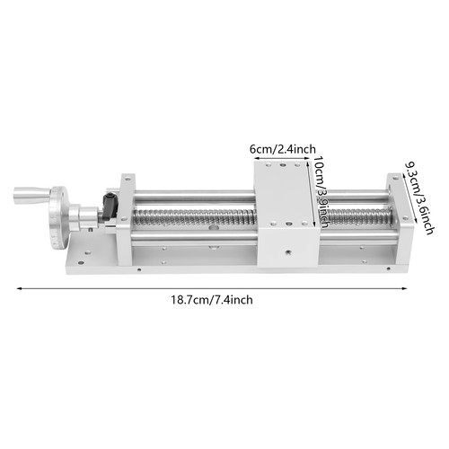 Manual linear slide guide - slide,