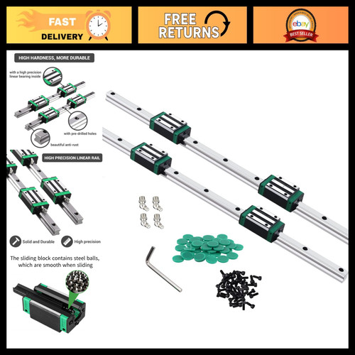 2pcs hgr20 linear - 2pcs,